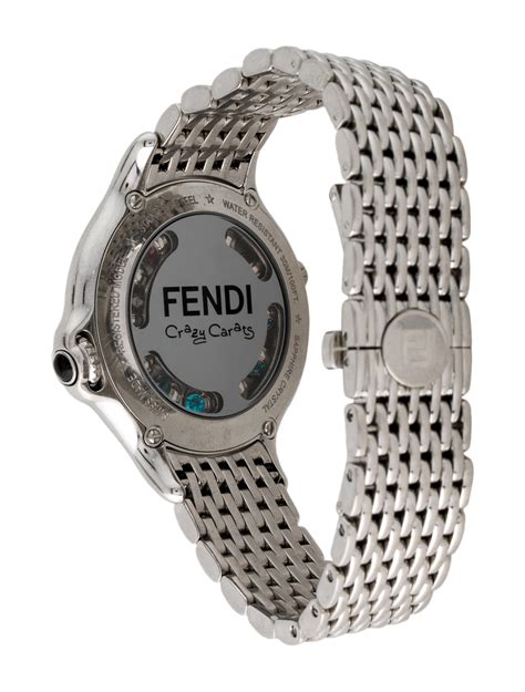 33mm fendi crazy carats watch|fendi crazy watch 10500m.